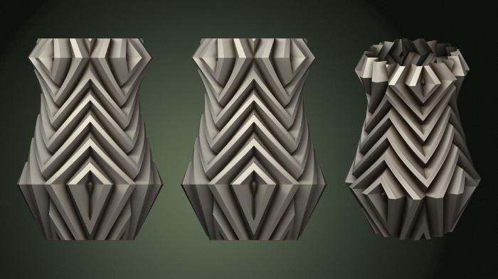 Vases (VZ_1281) 3D model for CNC machine